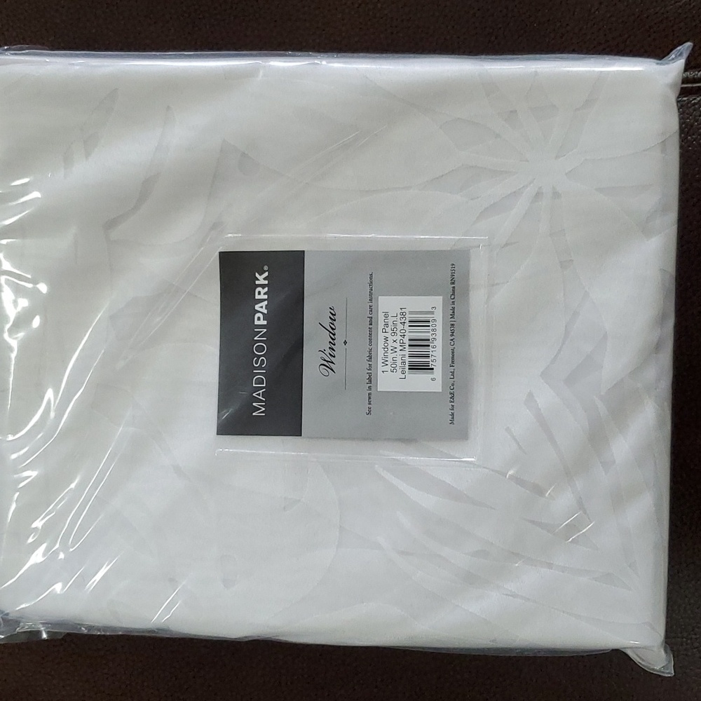 Grommet Top Single Curtain Panel 50"x95"